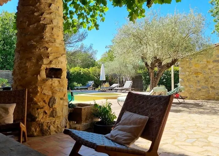 De 3 Avec Piscine Privee Jacuzzi Et Jardin Clos A Lussana Villa *